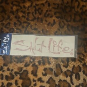 Salt Life Blue and Pink Decal